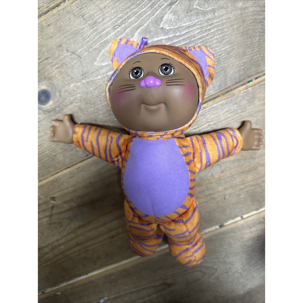 Cabbage Patch Kids Zoo Friends Doll Tiger 10 Inch 2018 OAA Stuffed Animal Toy